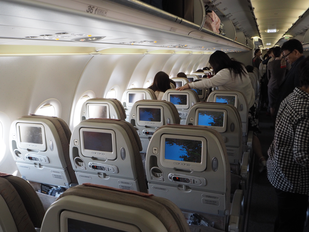 アシアナ航空 OZ124便 ソウル仁川→名古屋 エコノミークラス搭乗記